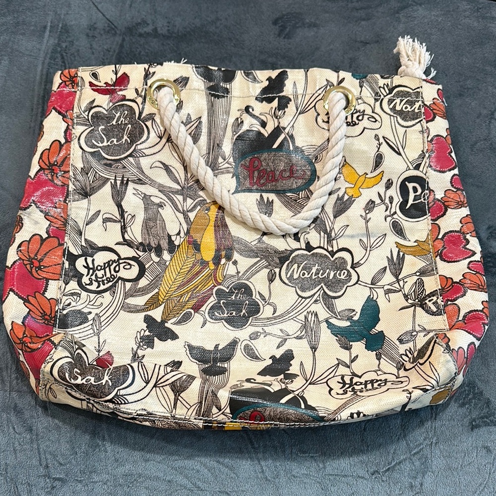 The Sak Floral Canvas Tote Bag